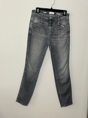 Closed Women's Gray Skinny Jeans Sz 30 organic cotton Italy like new